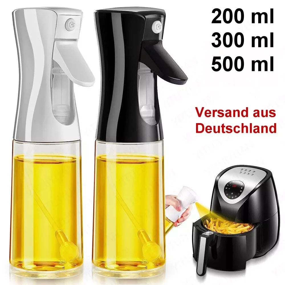 Pulverizador de aceite para cocina, botella spray reutilizable de 200/300/500 ml