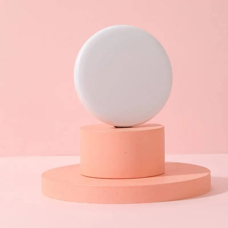 Espejo Compacto LED para Maquillaje – Plegable de Bolsillo con Luz, Doble Cara