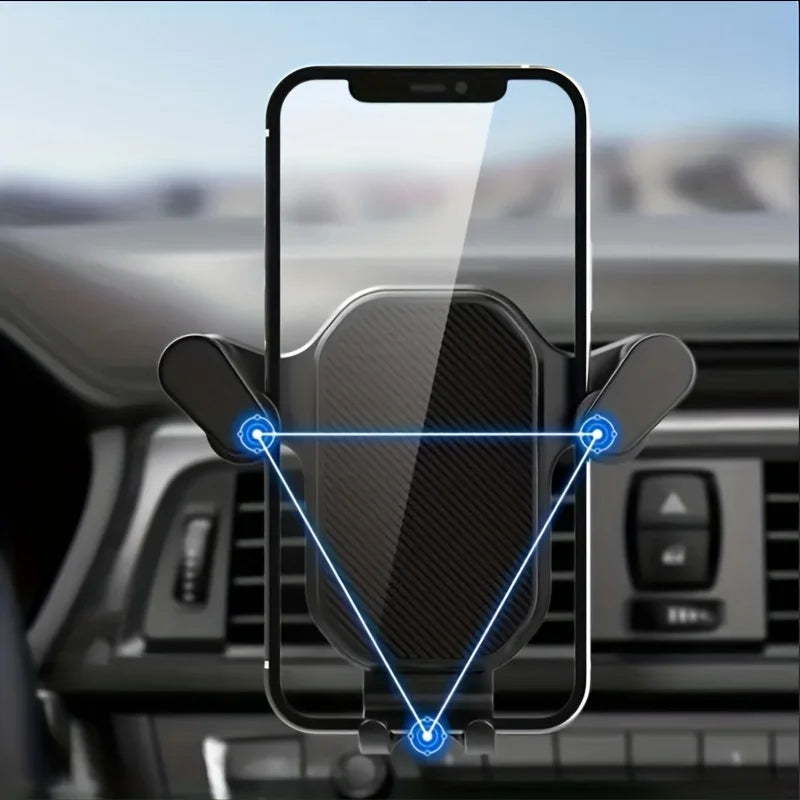 Soporte de Teléfono para Auto con Clip para Rejilla de Aire – Universal para Celulares de 4.7 a 6.7 Pulgadas