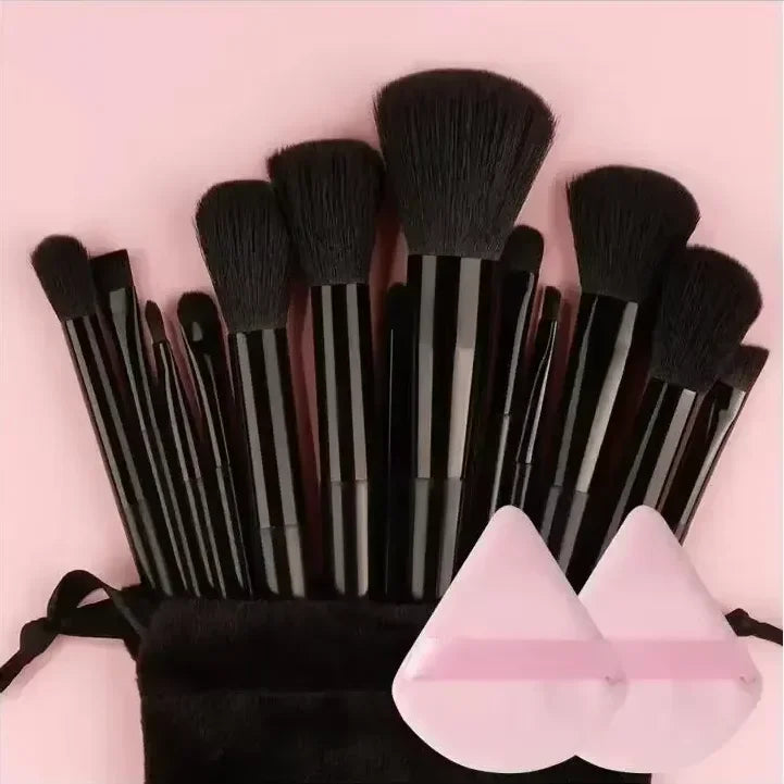 Set profesional de brochas de maquillaje (13 piezas)