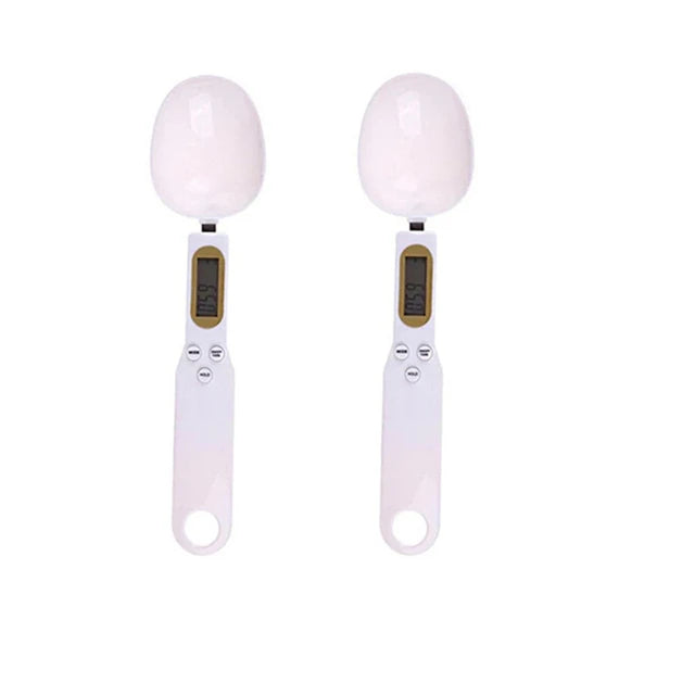 Báscula Cuchara Digital de Cocina – Precisión 0.1-500g con Pantalla LCD para Repostería y Café