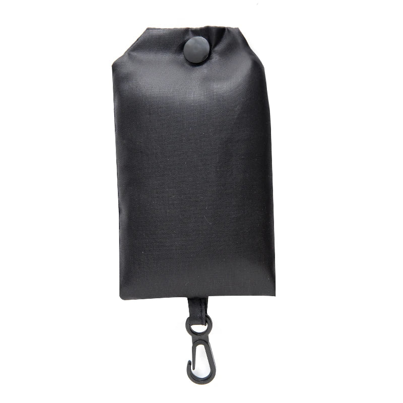 Bolsa de Compras Plegable Reutilizable de Color Liso – Bolso de Hombro Portátil para Viaje y Supermercado