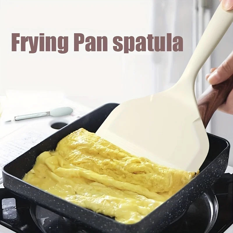 Espátula de Silicona para Tamagoyaki – Resistente al Calor y Antiadherente para Cocina