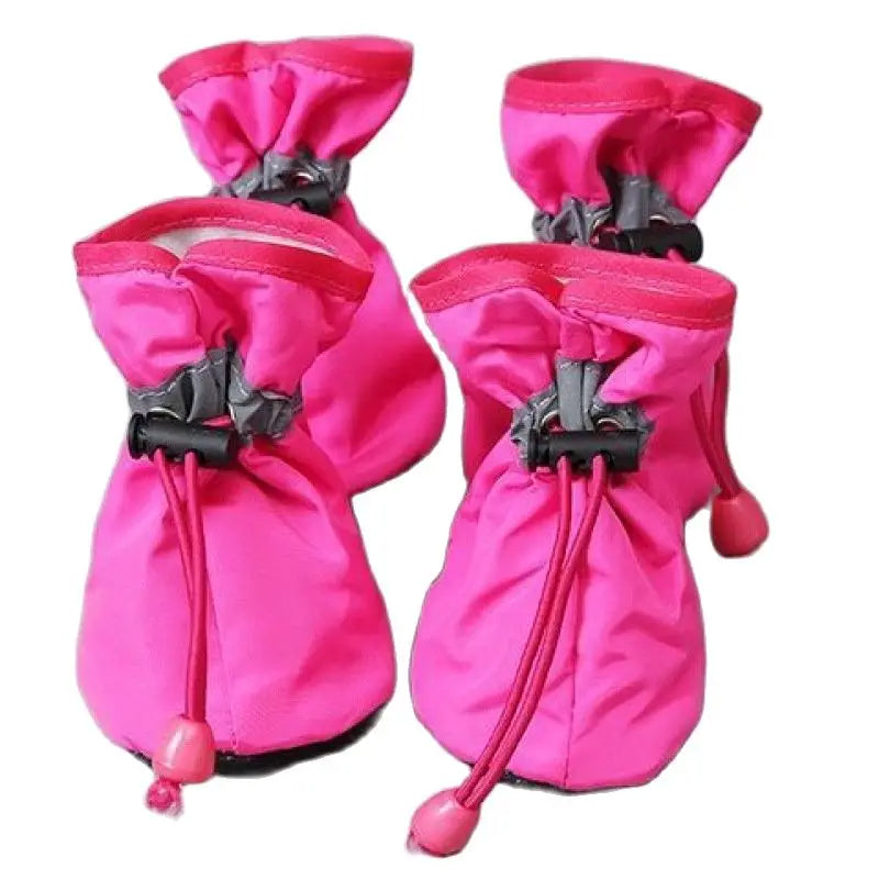 Zapatos Impermeables para Perros – Botas de Lluvia Antideslizantes (Set de 4)