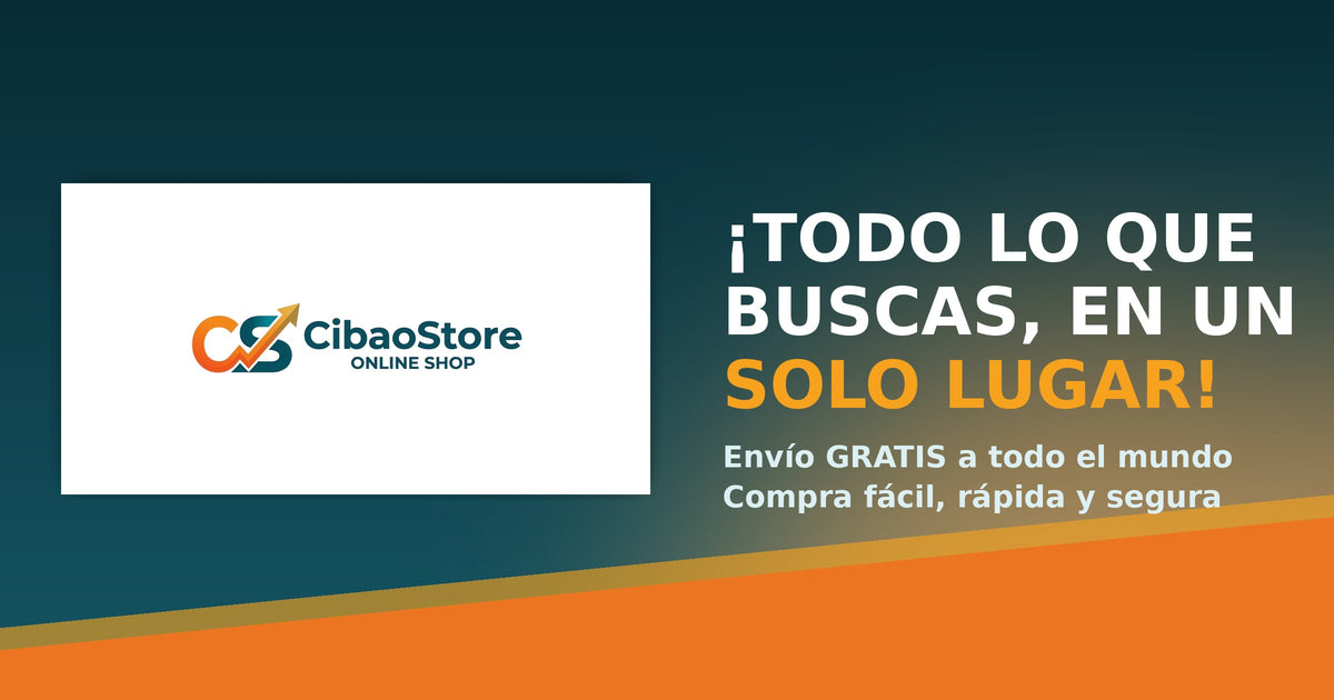 Banner CibaoStore - Todo lo que buscas en un solo lugar